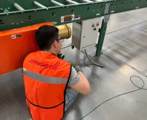 New Team Memberin Conveyroll Mexico USA