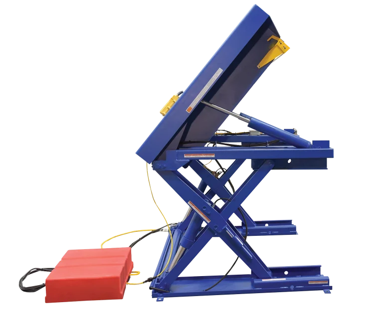 Mesa elevadora e inclinable con base fija 3