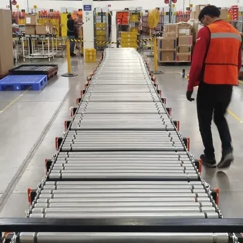 Instalación de flexible motorizado