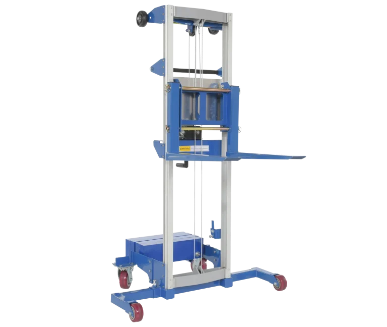 Carretillas elevadoras manuales con cabrestante 3